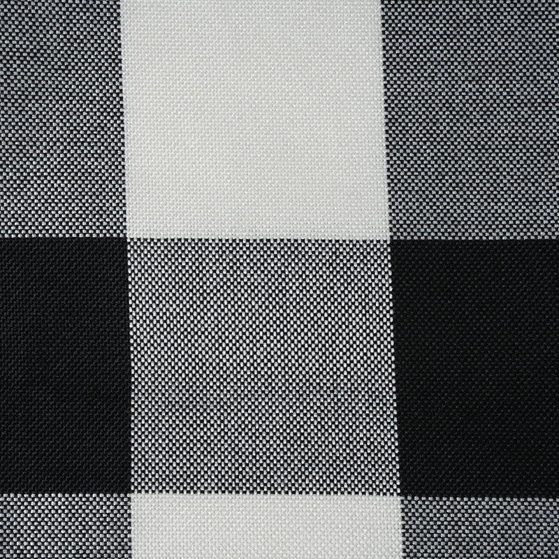 10*10 Karirana poliesterska lanena tkanina