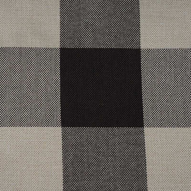 10*10 Karirana poliesterska lanena tkanina